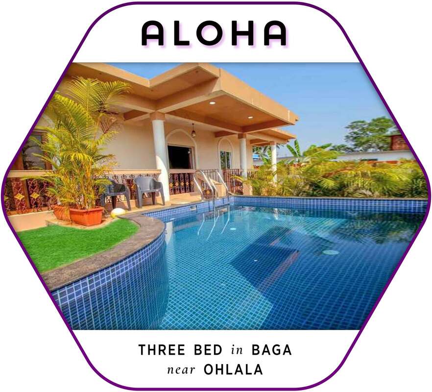 our baga villa with private pool in budget price
