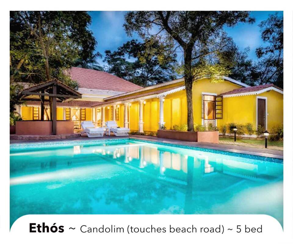 candolim beach villa