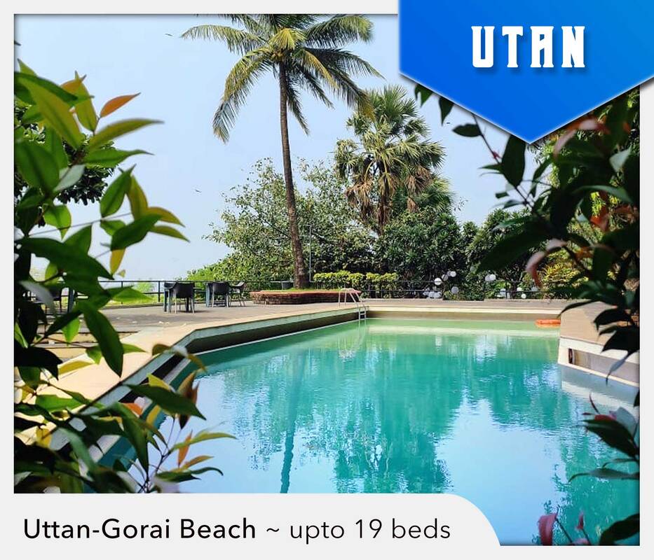 utan sea resort uttan gorai beach near mumbai city