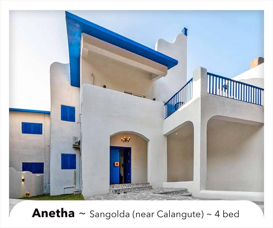 rent goa villa with private pool near calangute beach